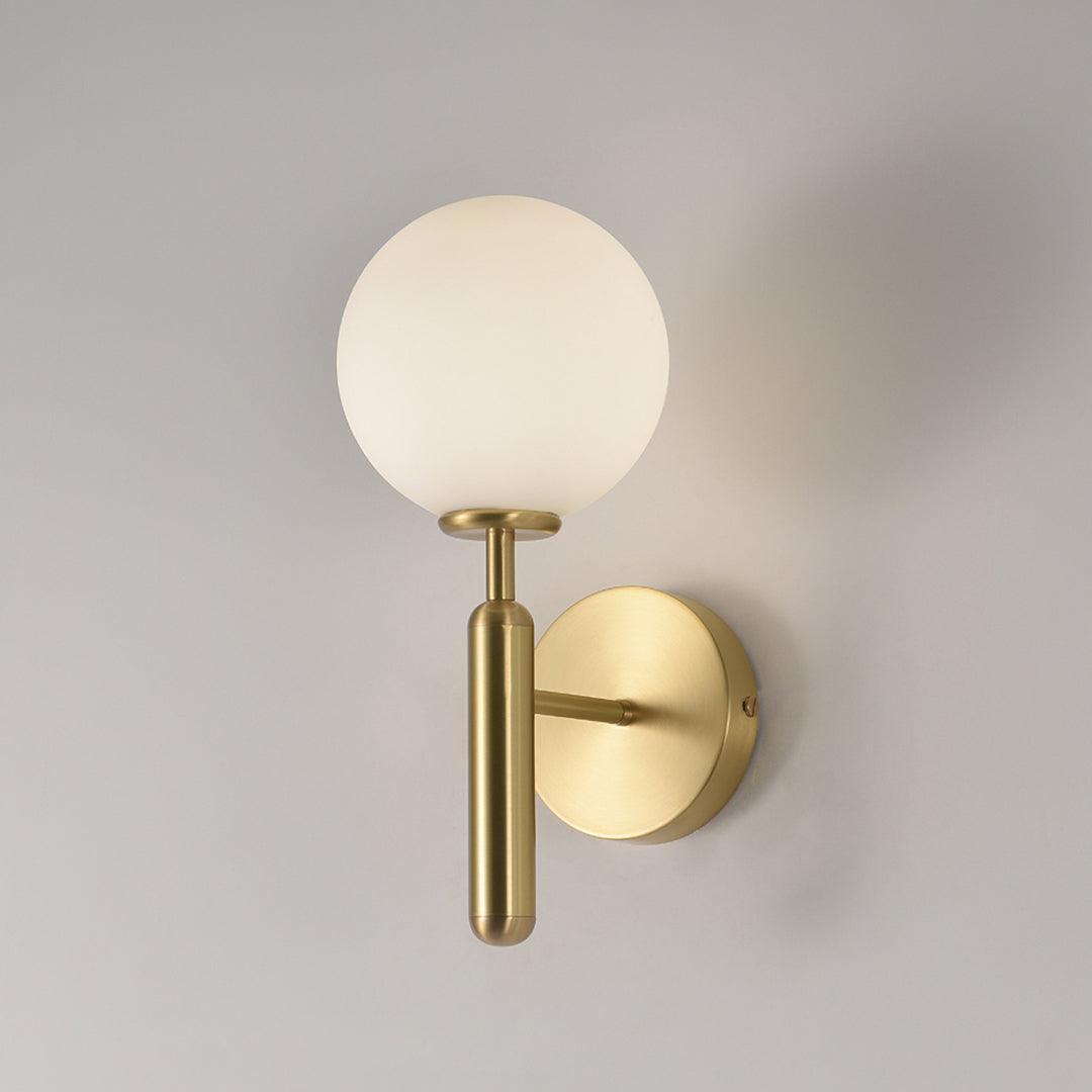 Kynlo Wall Lamp Plug In Glass Globe Nordic