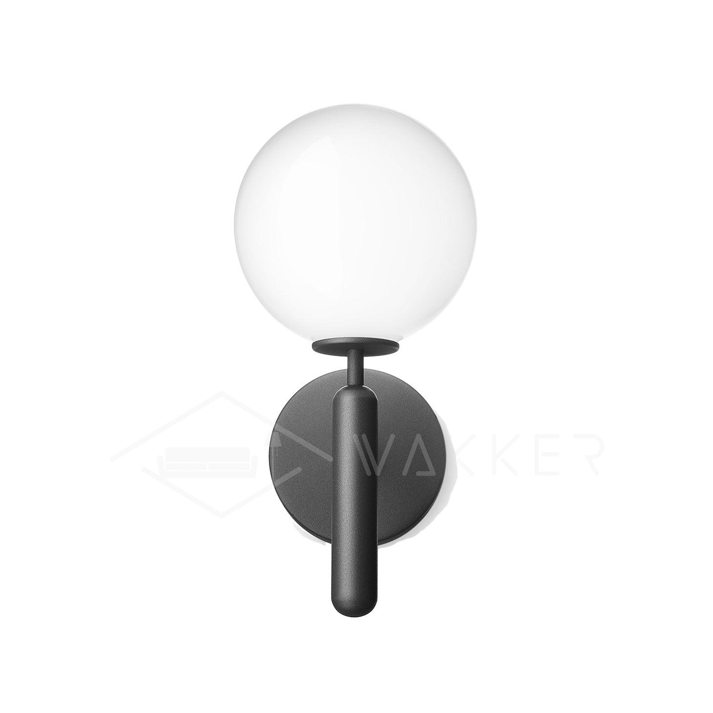 Kynlo Wall Lamp Plug In Glass Globe Nordic