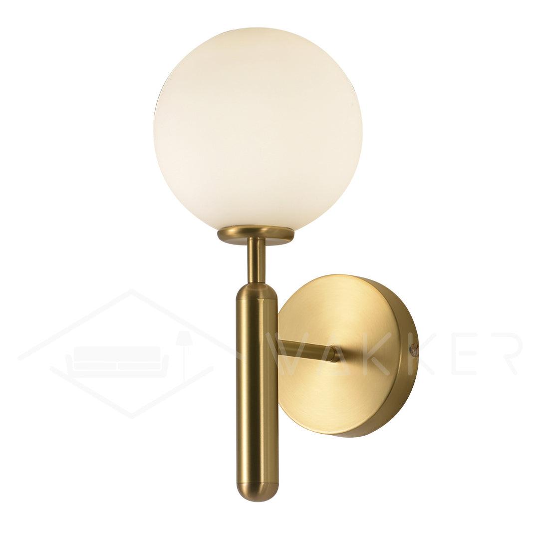Kynlo Wall Lamp Plug In Glass Globe Nordic