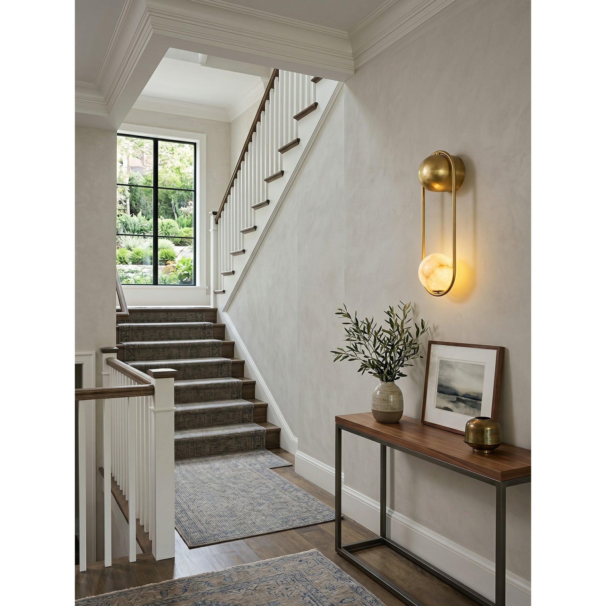 Arvior Alabaster Wall Sconce