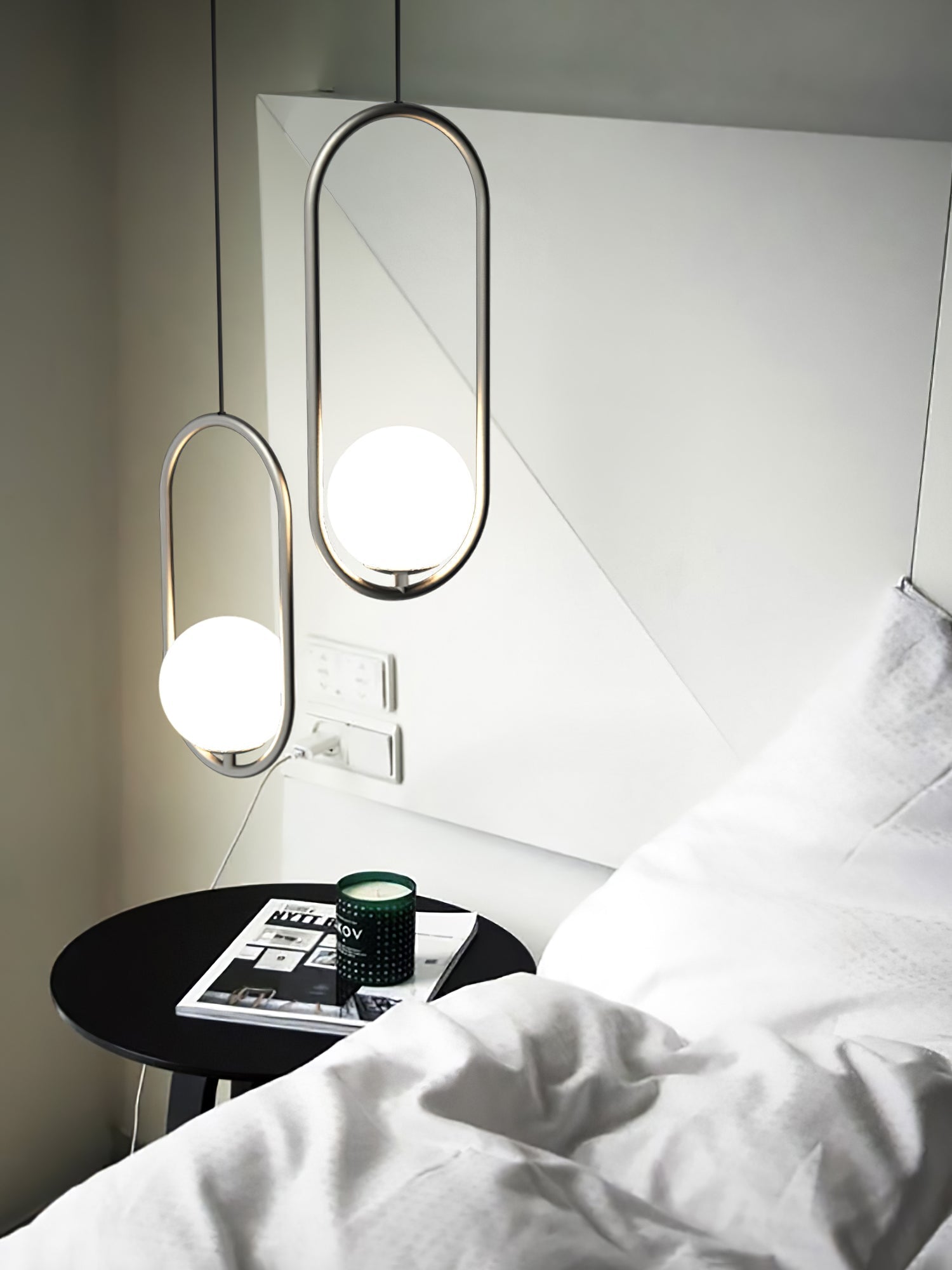 Valcendre Brass Pendant Swag Light
