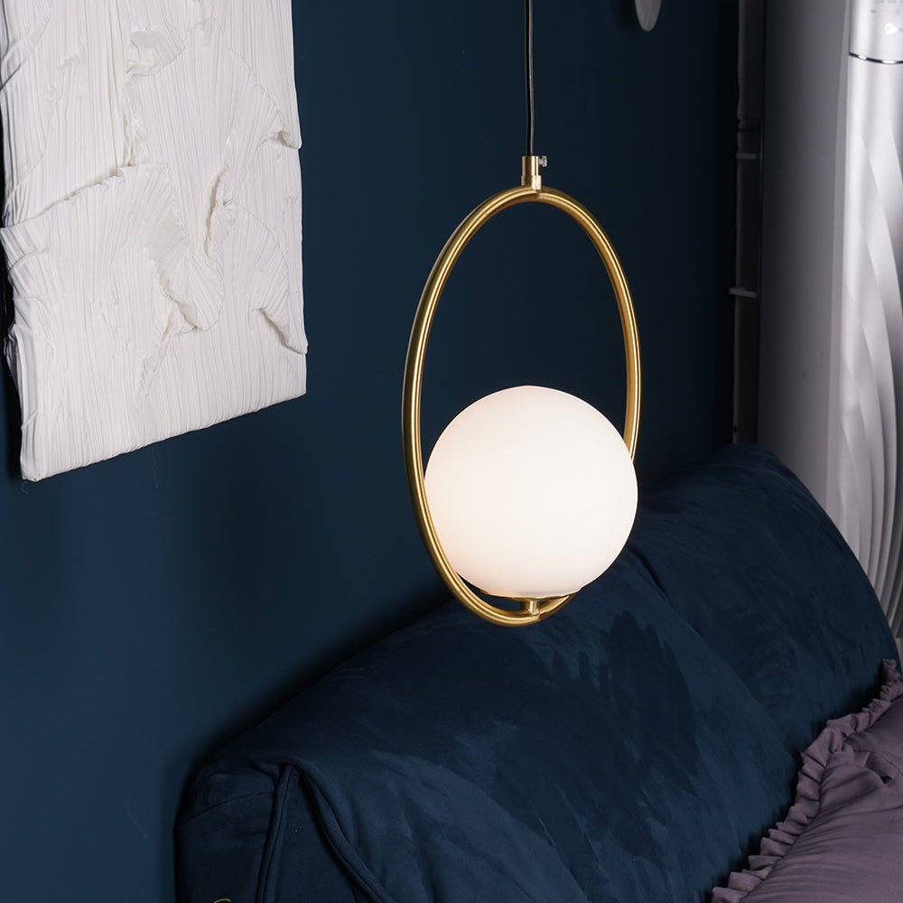 Valcendre Brass Pendant Swag Light