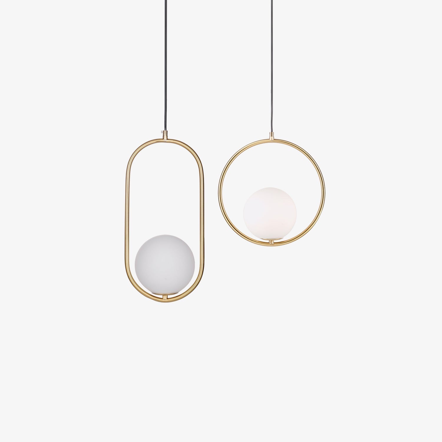 Valcendre Brass Pendant Swag Light