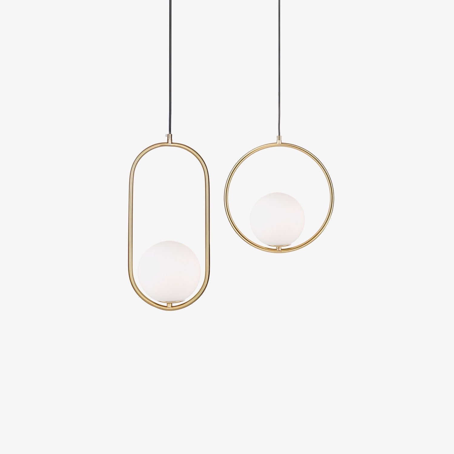 Valcendre Brass Pendant Swag Light