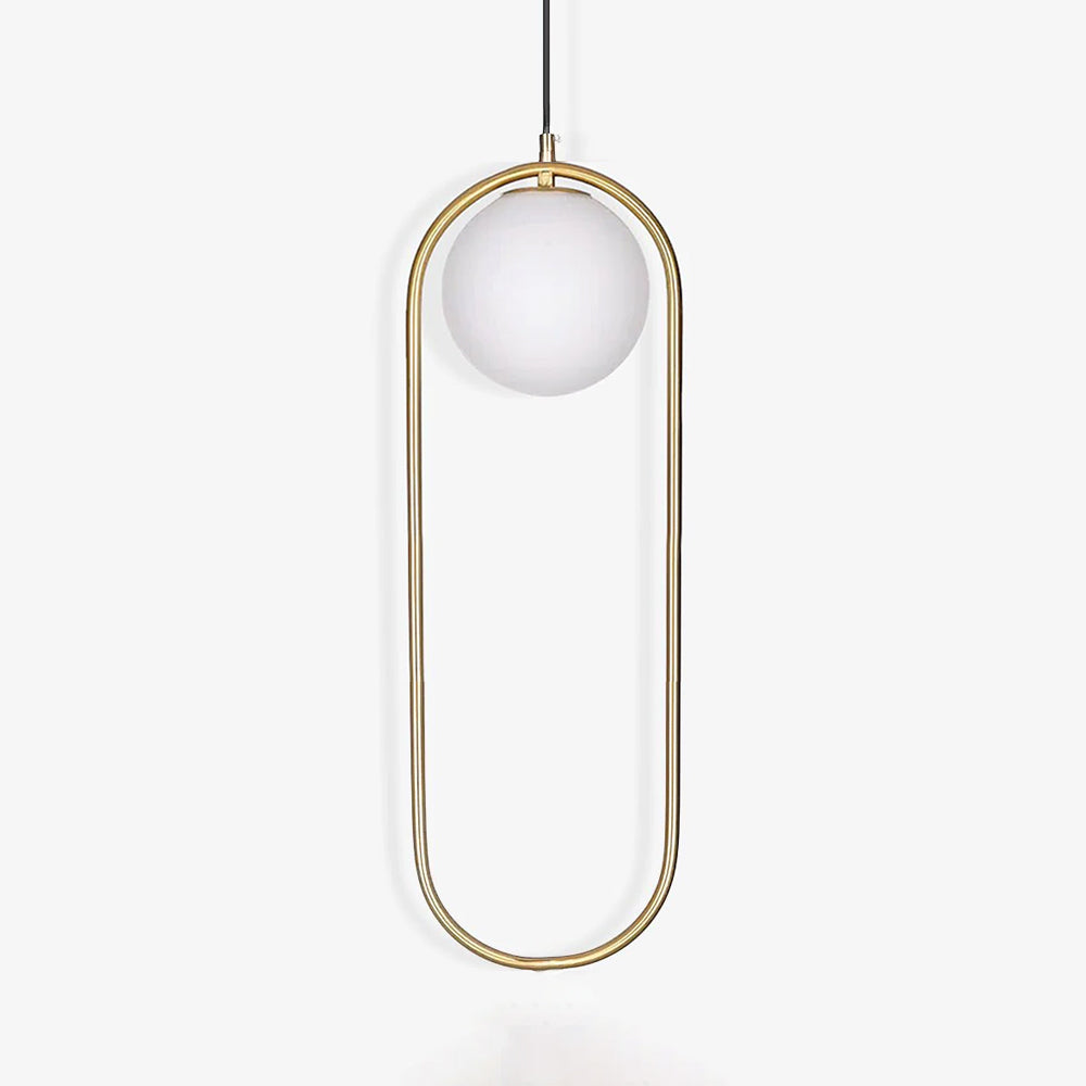 Orieria Pendant Lamp Brass Modern Ring