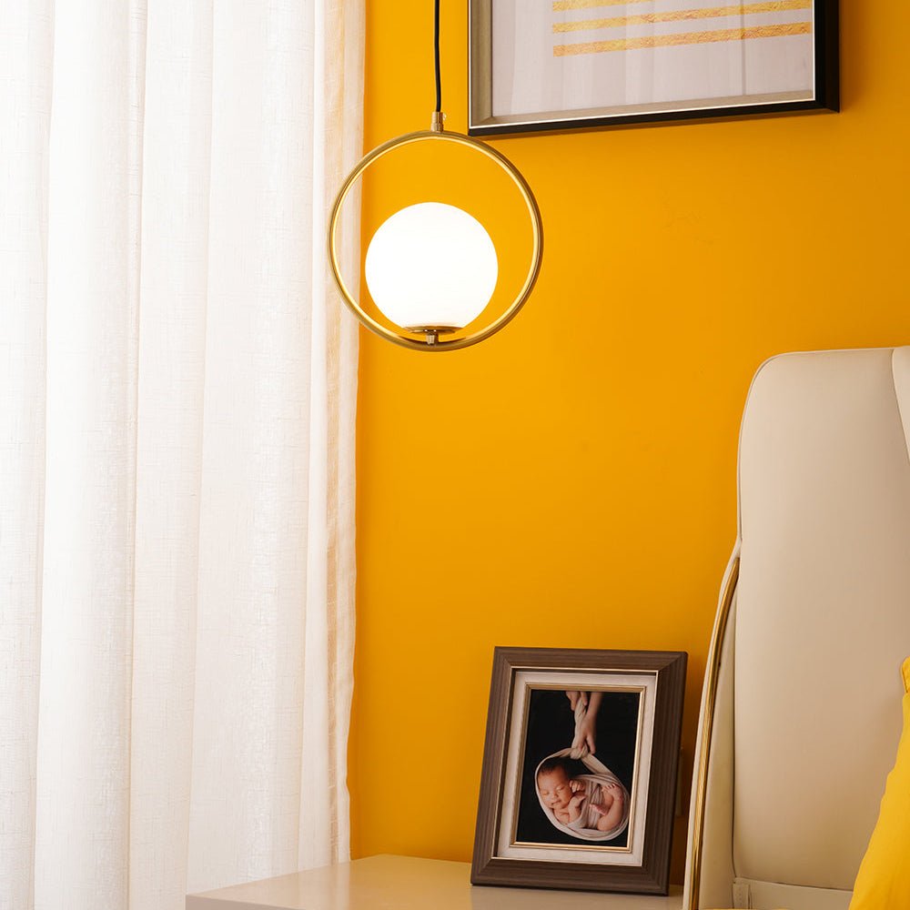 Orieria Pendant Lamp Brass Modern Ring