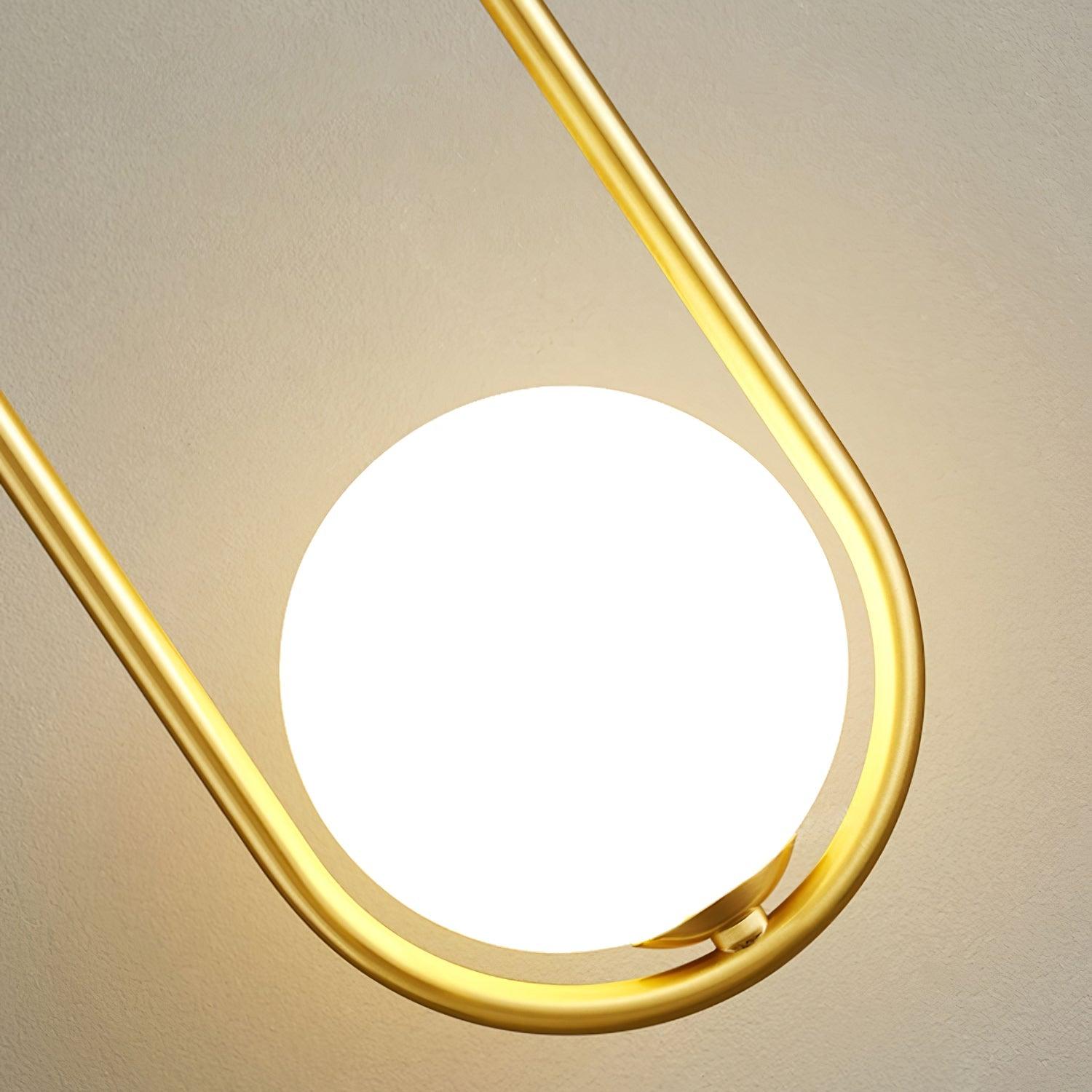 Solarine Radiain Brass Minimalist Wall Lamp
