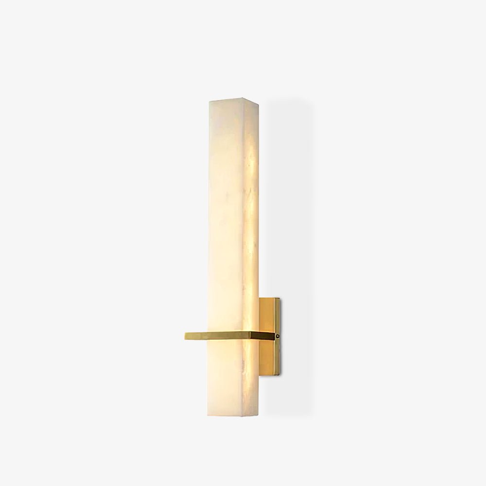 Ritta Modern Alabaster Cuboid Wall Light