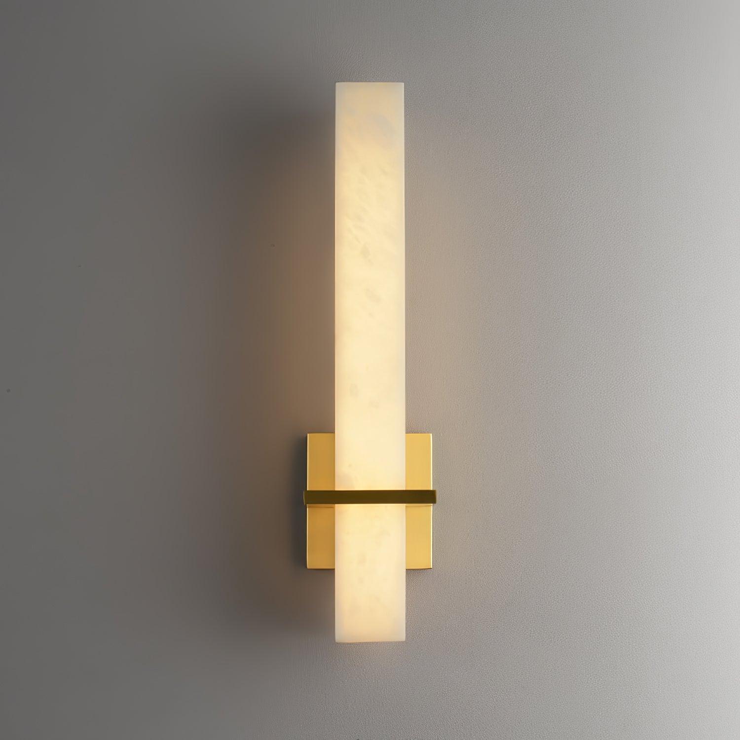Ritta Modern Alabaster Cuboid Wall Light