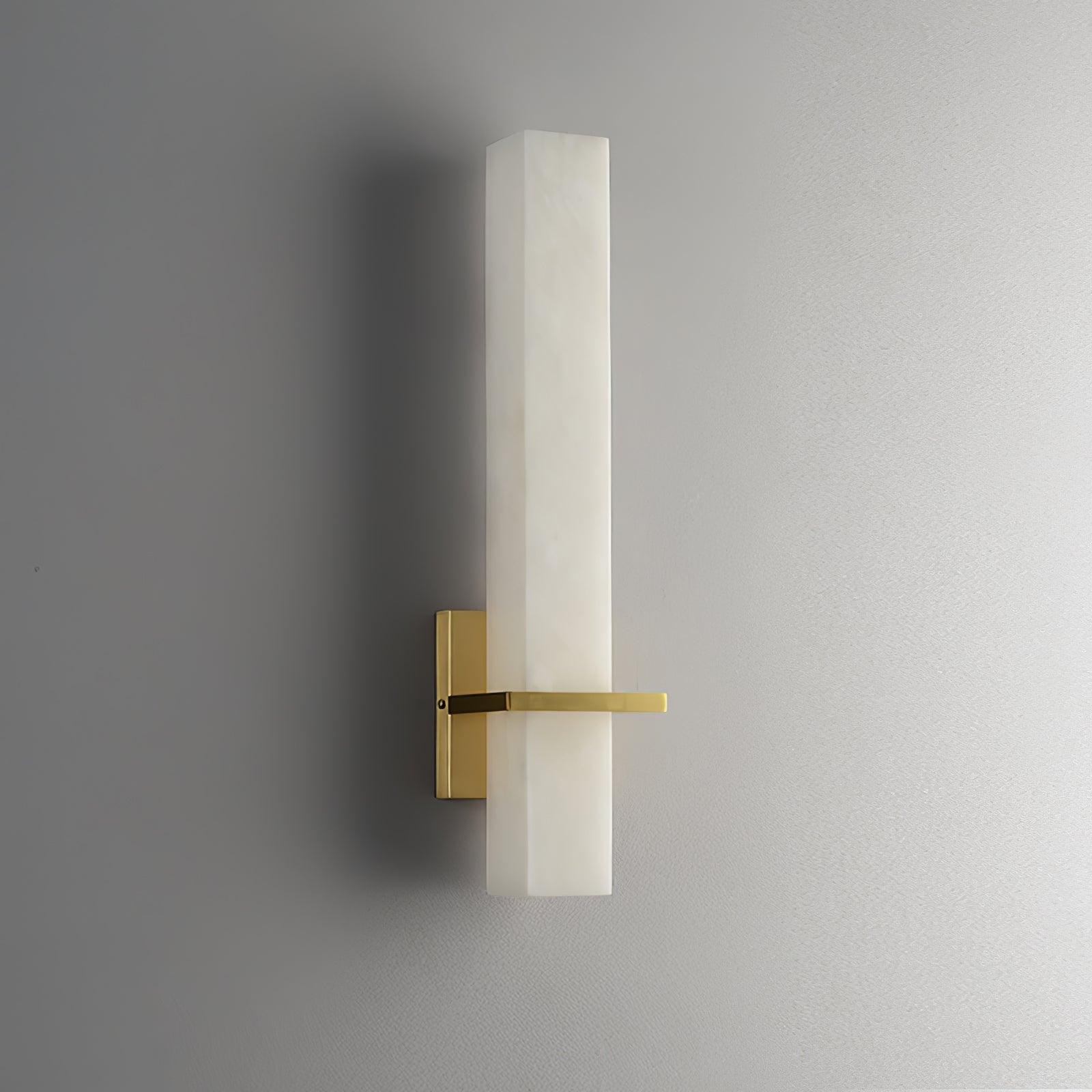 Ritta Modern Alabaster Cuboid Wall Light