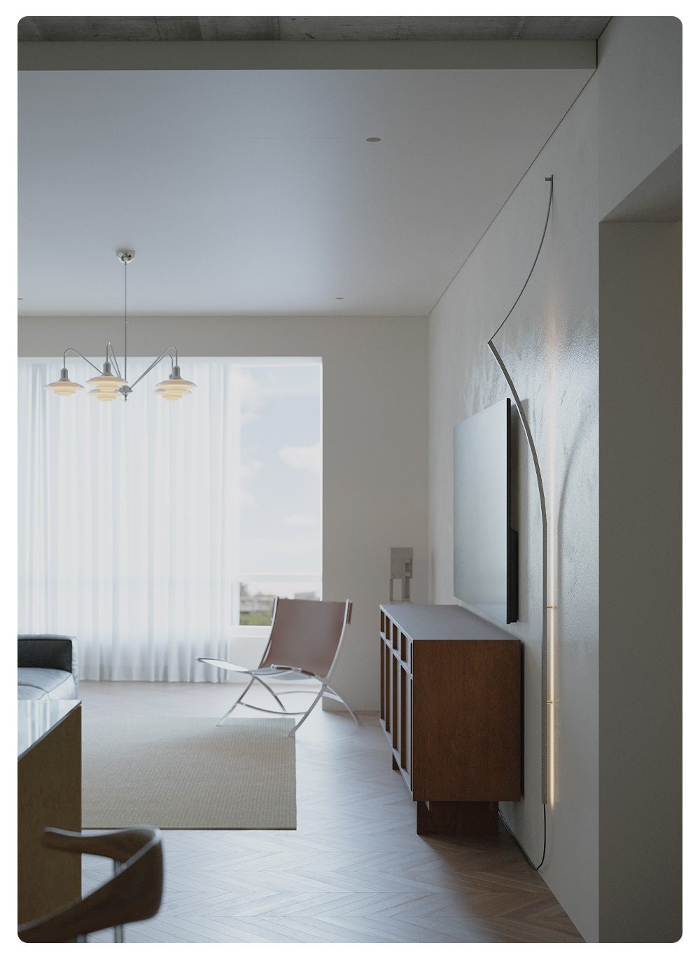 Rivenaine Ribbon LED Wall Sconce