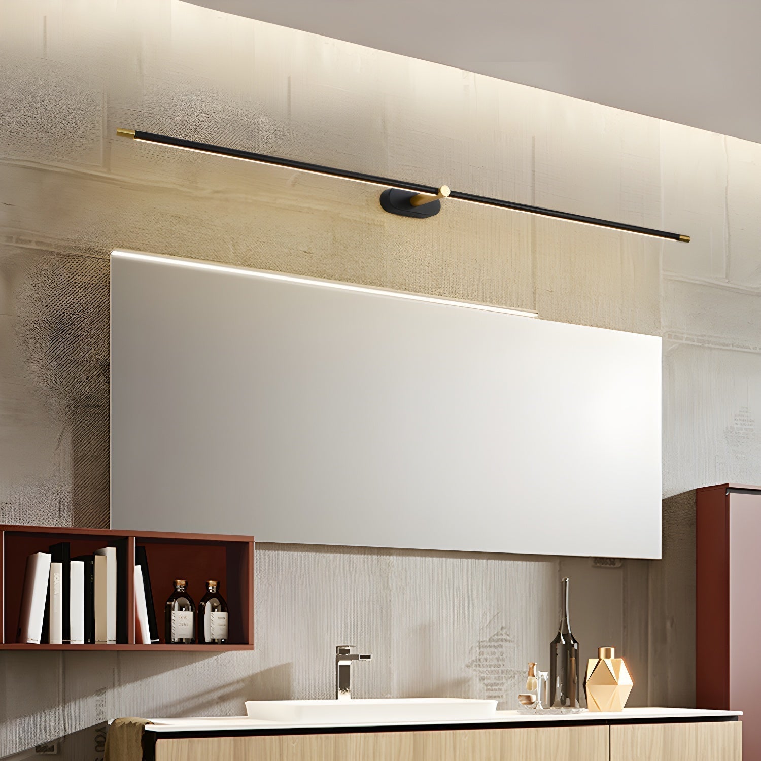 Selisira Wall Lamp Minimalist Linear Rechargeable
