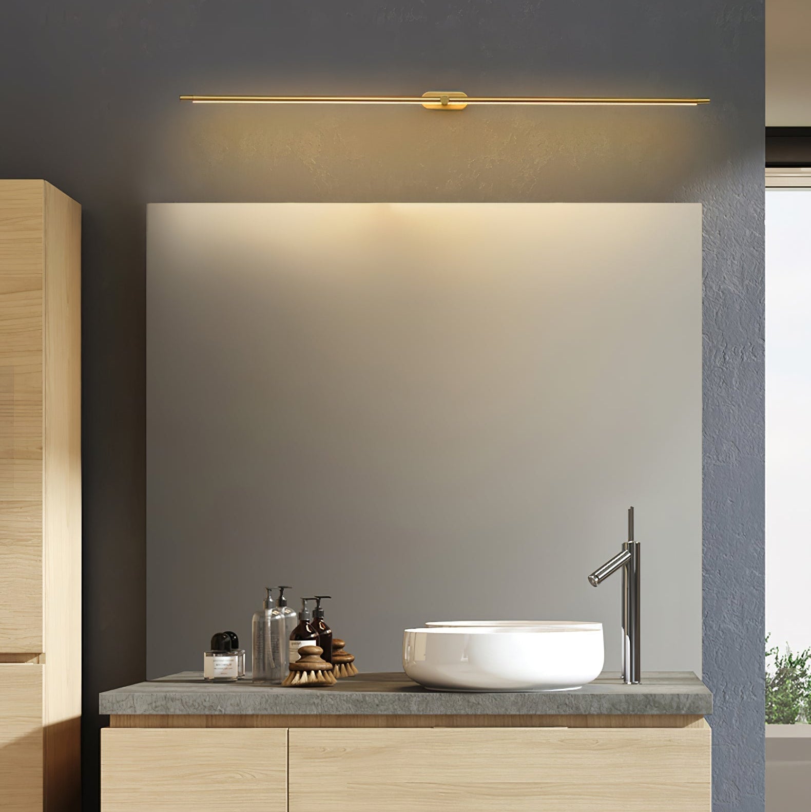 Lustra Wall Lamp Minimalist Linear Rechargeable