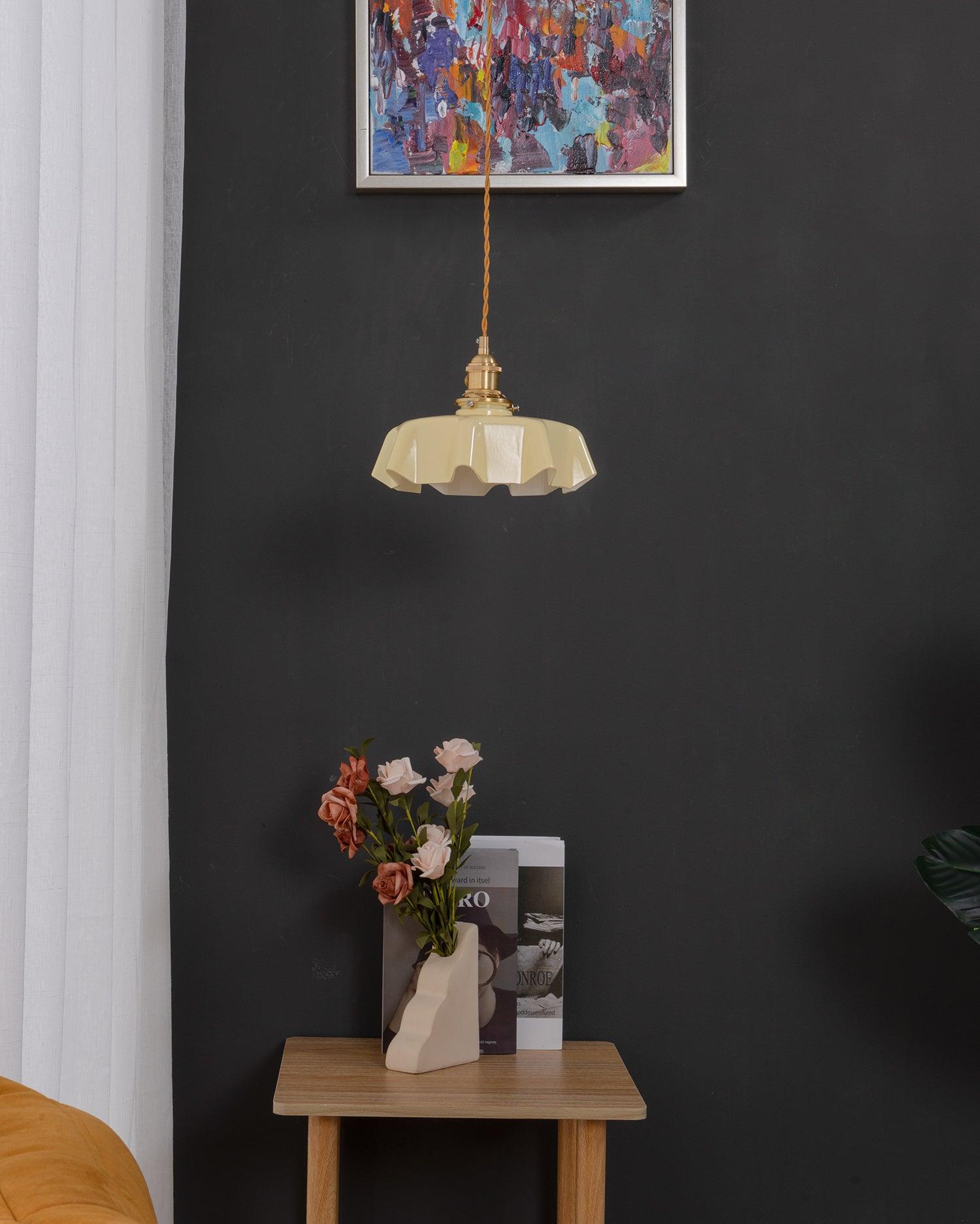 Liorivora Pendant Light French Flower for Dining Room