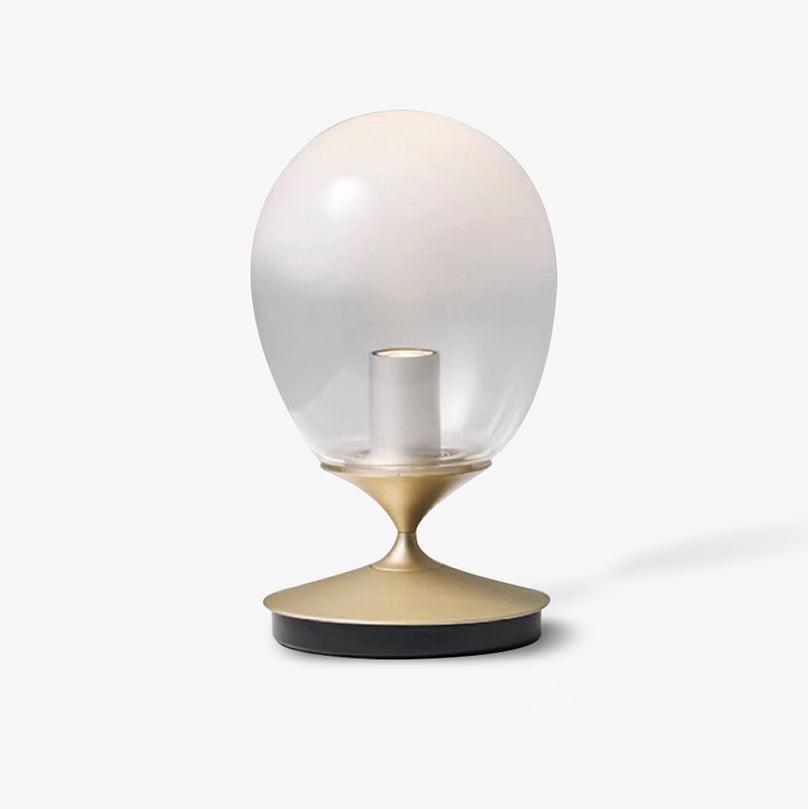 Unex Gold Glass Artistic Table Lamp