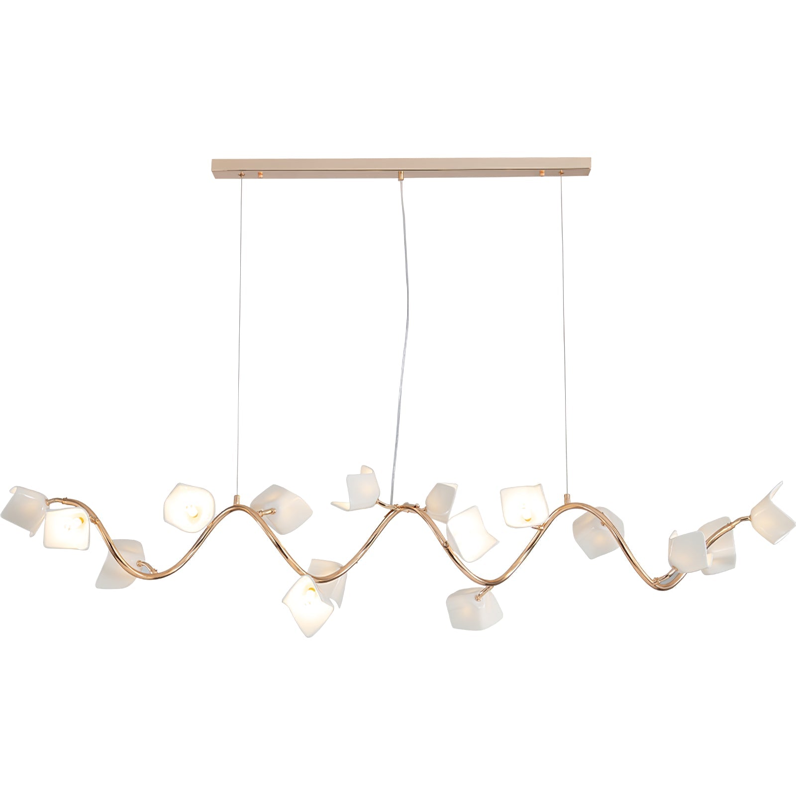 Arthearae Postmodern Luxury Flora Ceramics Chandelier