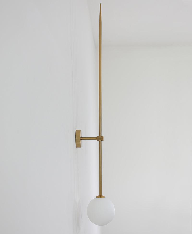Veluelle Modern Minimalist Mobile Glass Wall Lamp