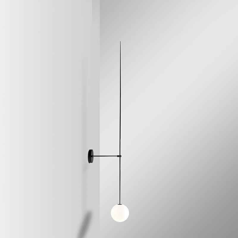 Veluelle Modern Minimalist Mobile Glass Wall Lamp