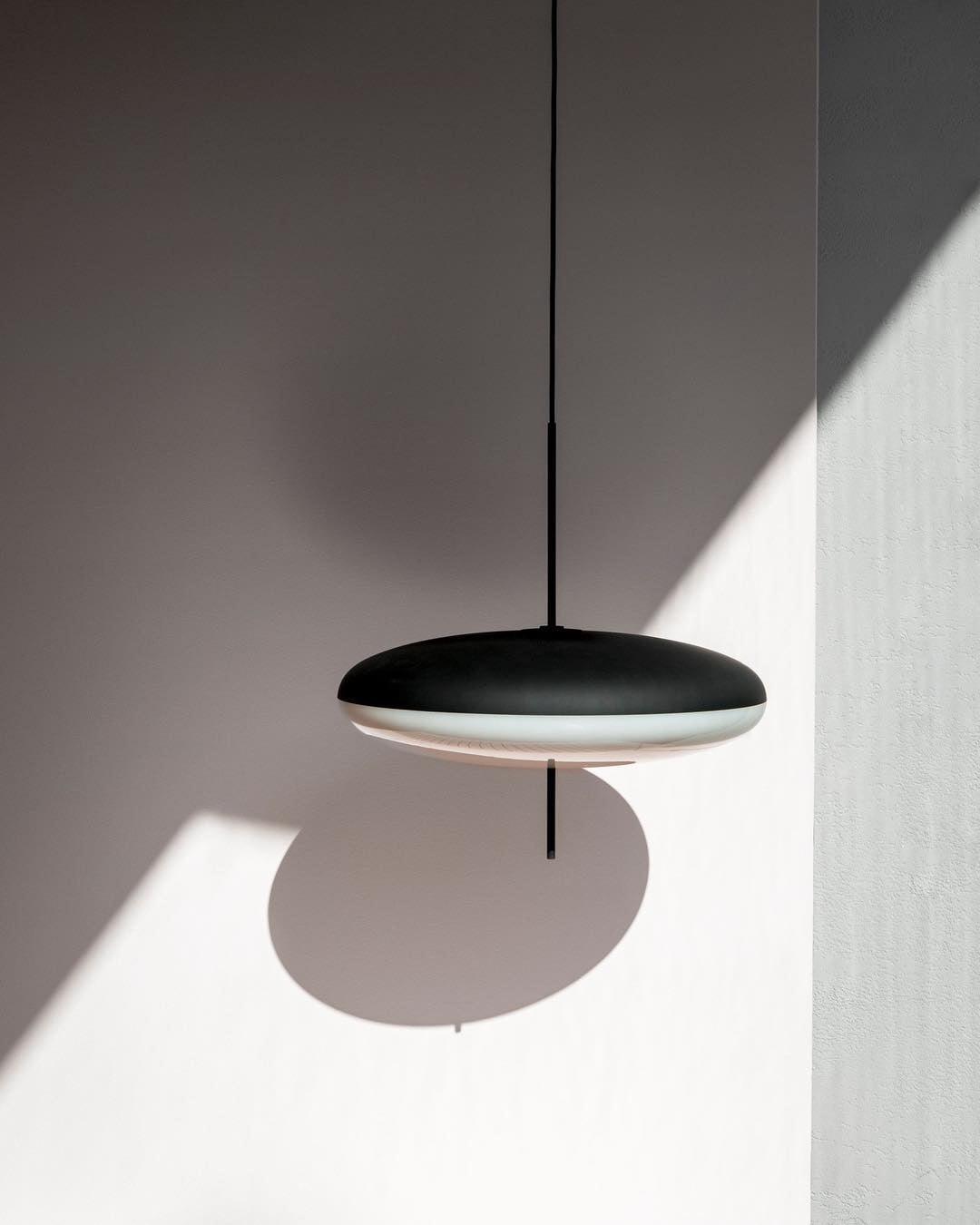 Rivaniella Pendant Lamp Joined Black-Painted for Living Room