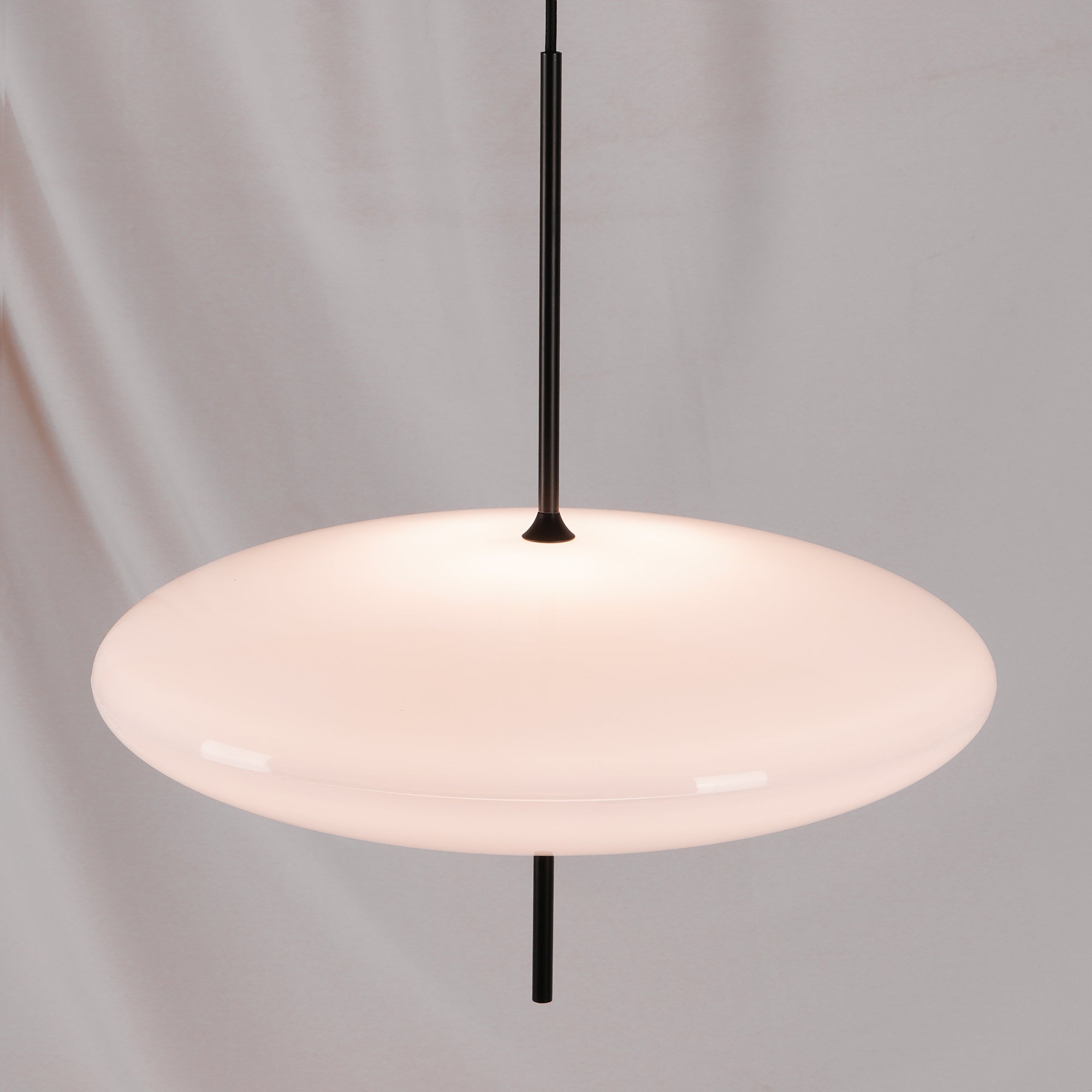 Rivaniella Pendant Lamp Joined Black-Painted for Living Room
