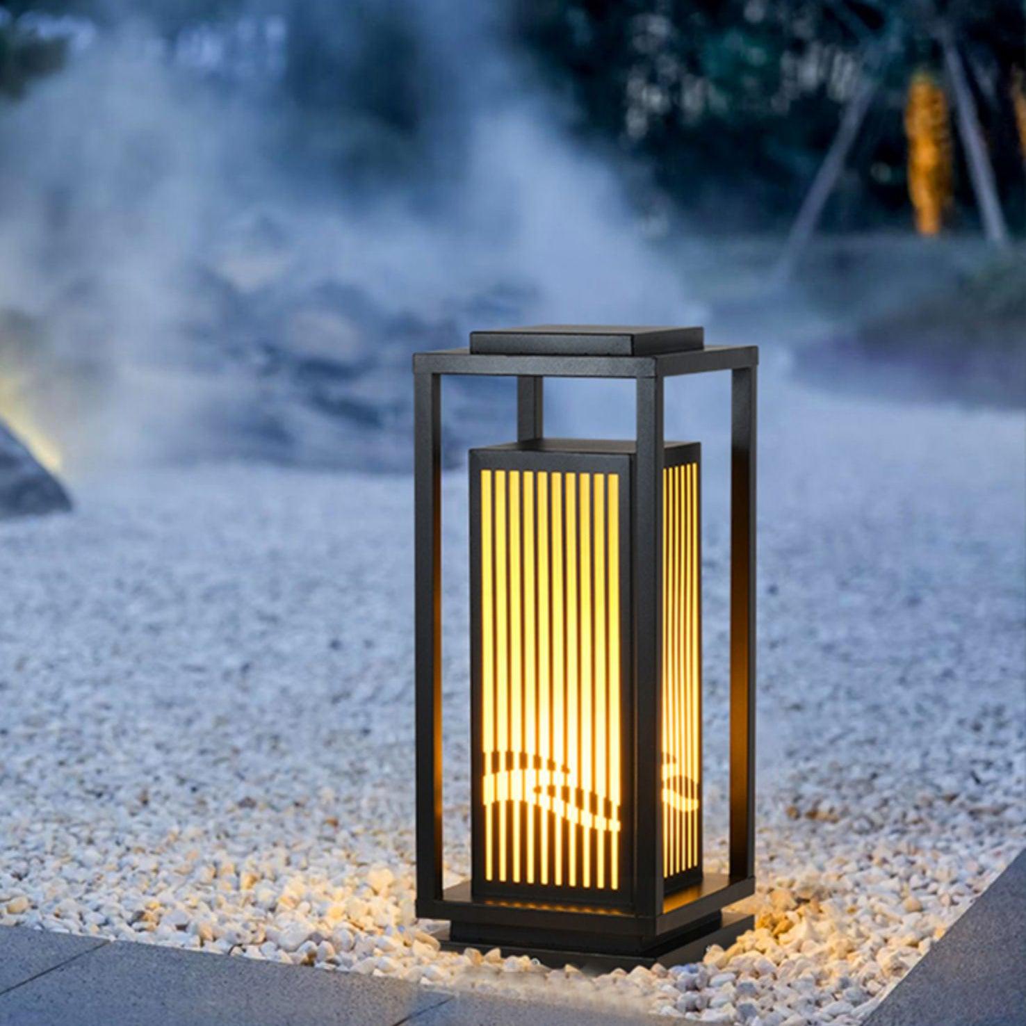 Myraeira Lantern Alabaster Outdoor Light