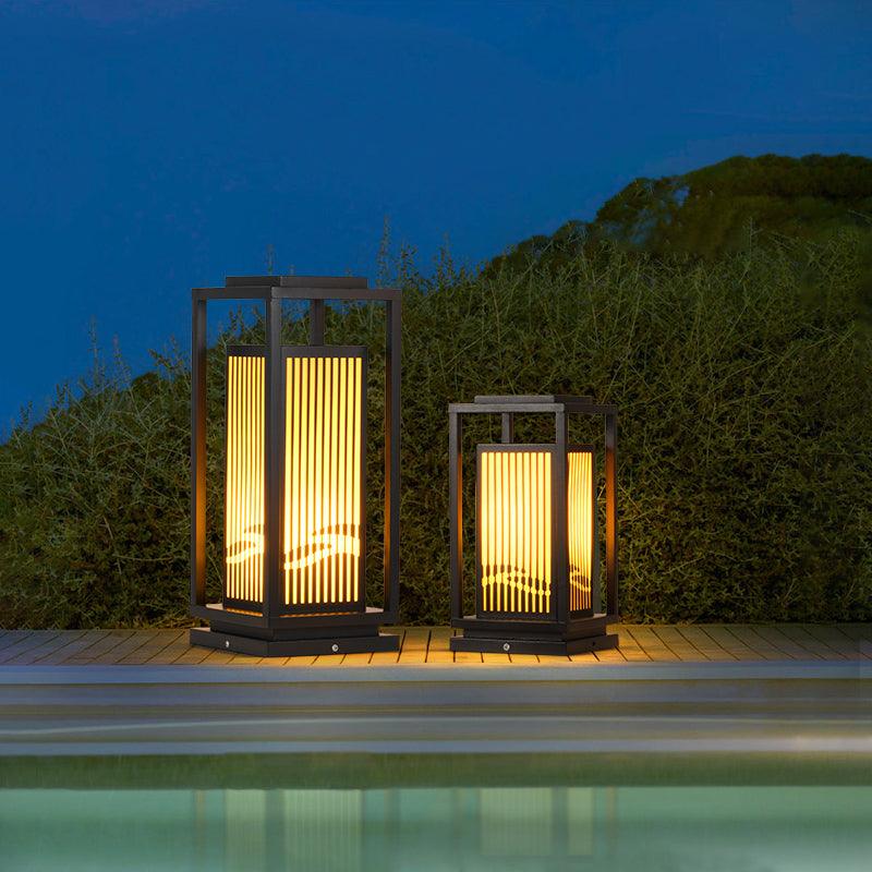Myraeira Lantern Alabaster Outdoor Light