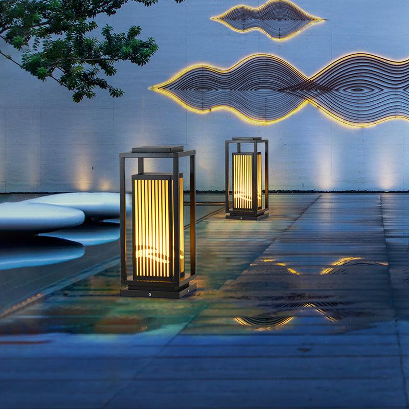 Myraeira Lantern Alabaster Outdoor Light