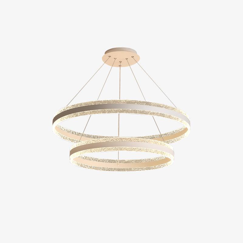 Aroxen Pendant Lamp Modern LED Circle Rings
