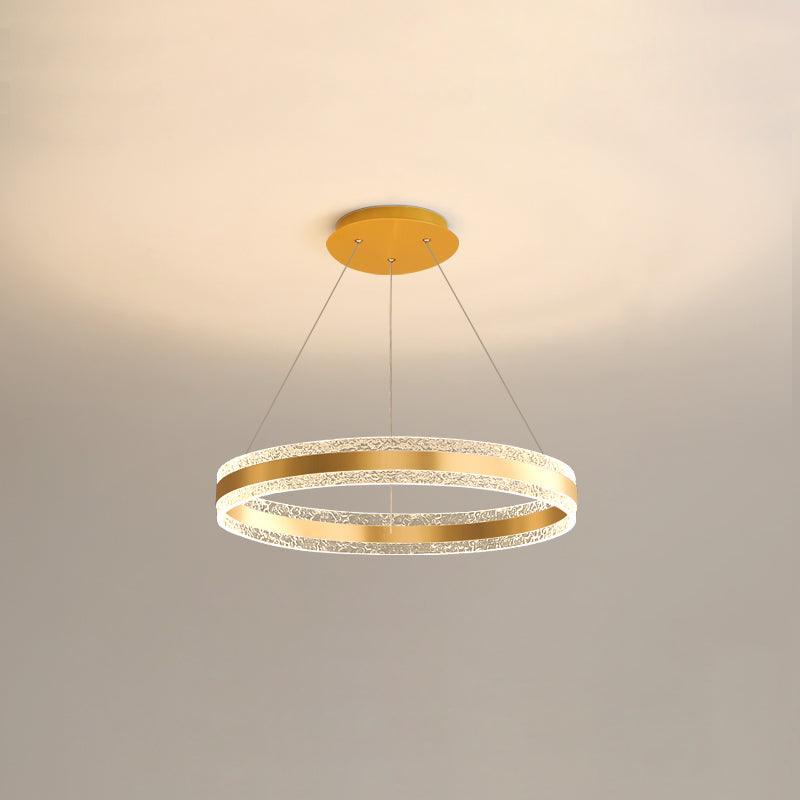 Aroxen Pendant Lamp Modern LED Circle Rings