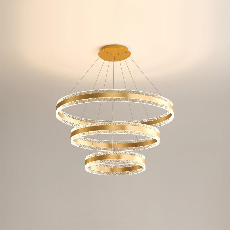 Aroxen Pendant Lamp Modern LED Circle Rings
