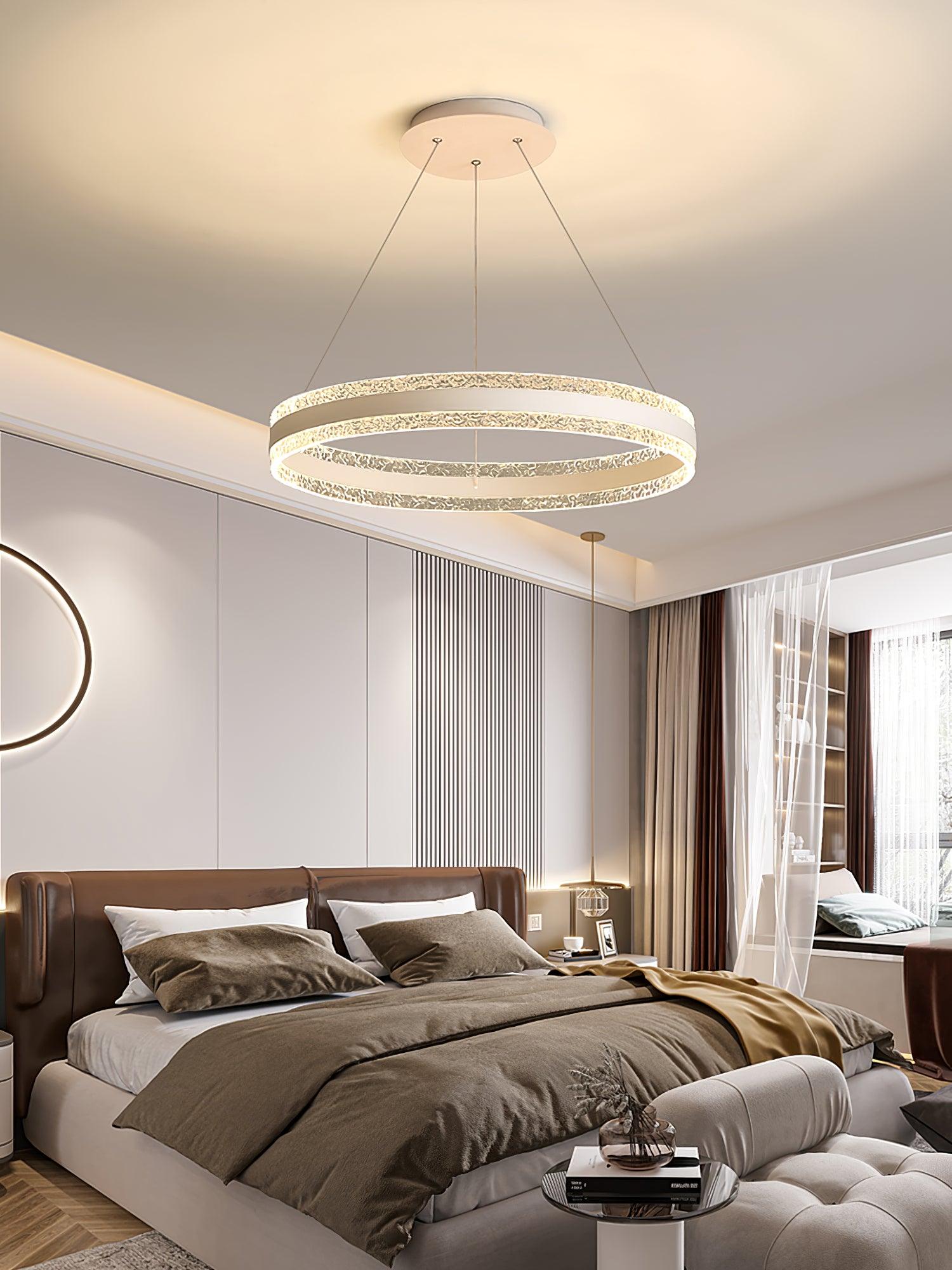 Aroxen Pendant Lamp Modern LED Circle Rings