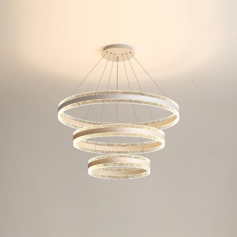 Aroxen Pendant Lamp Modern LED Circle Rings