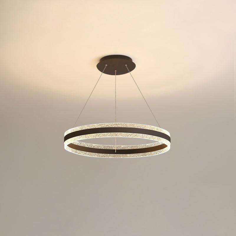 Aroxen Pendant Lamp Modern LED Circle Rings