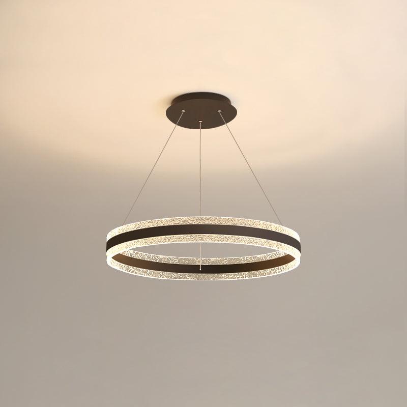Aroxen Pendant Lamp Modern LED Circle Rings