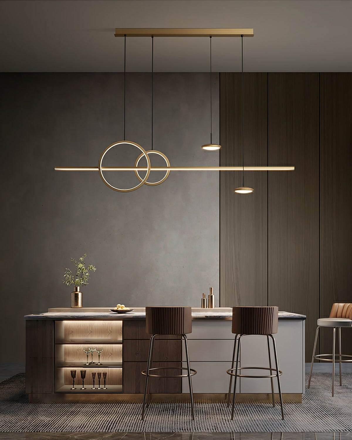 Tildas Pendant Lamp Geometric Ring Minimalist