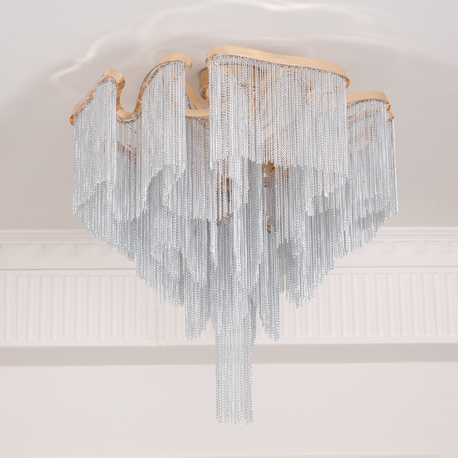 Mevrin Ceiling Lamp Modern Tassel Art
