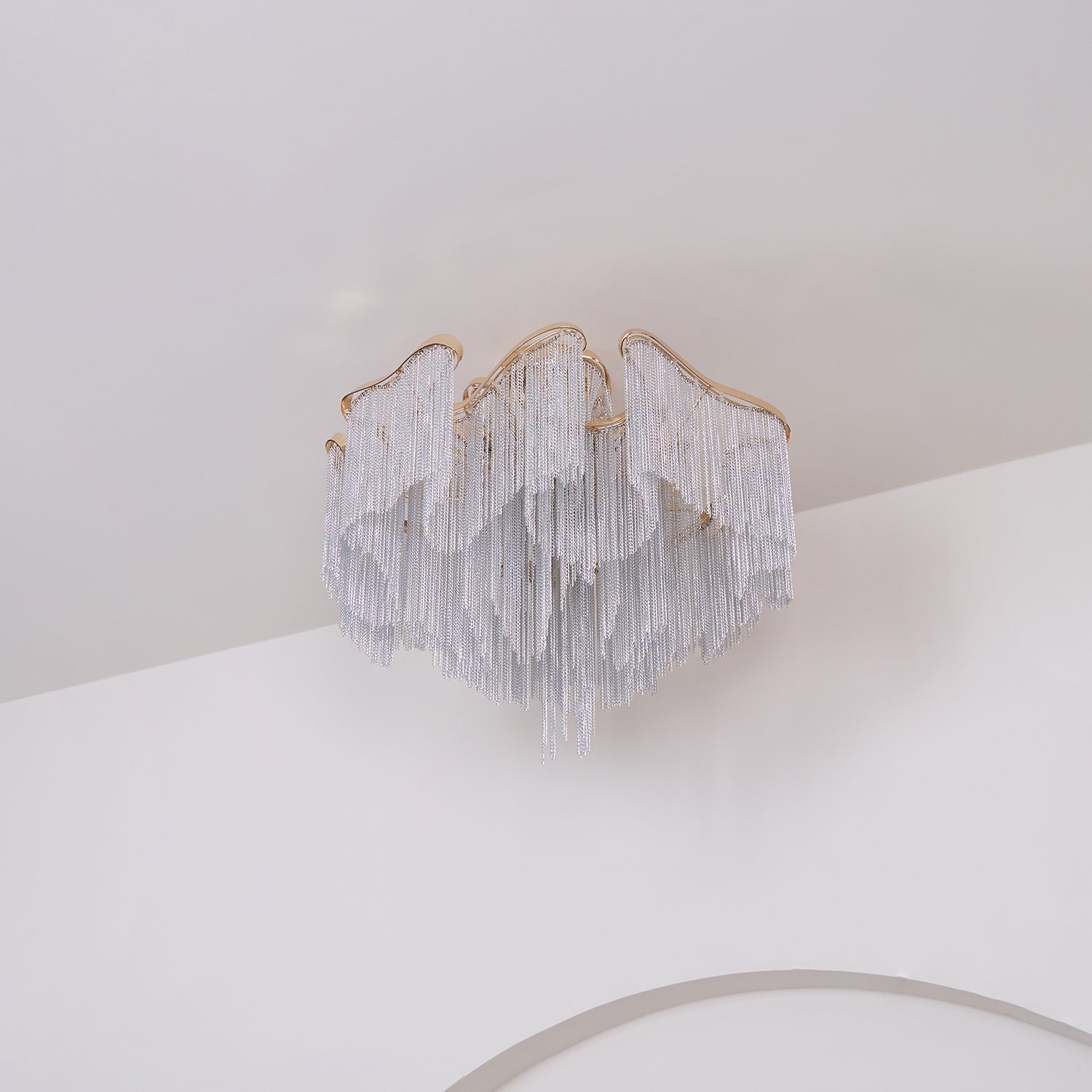 Mevrin Ceiling Lamp Modern Tassel Art