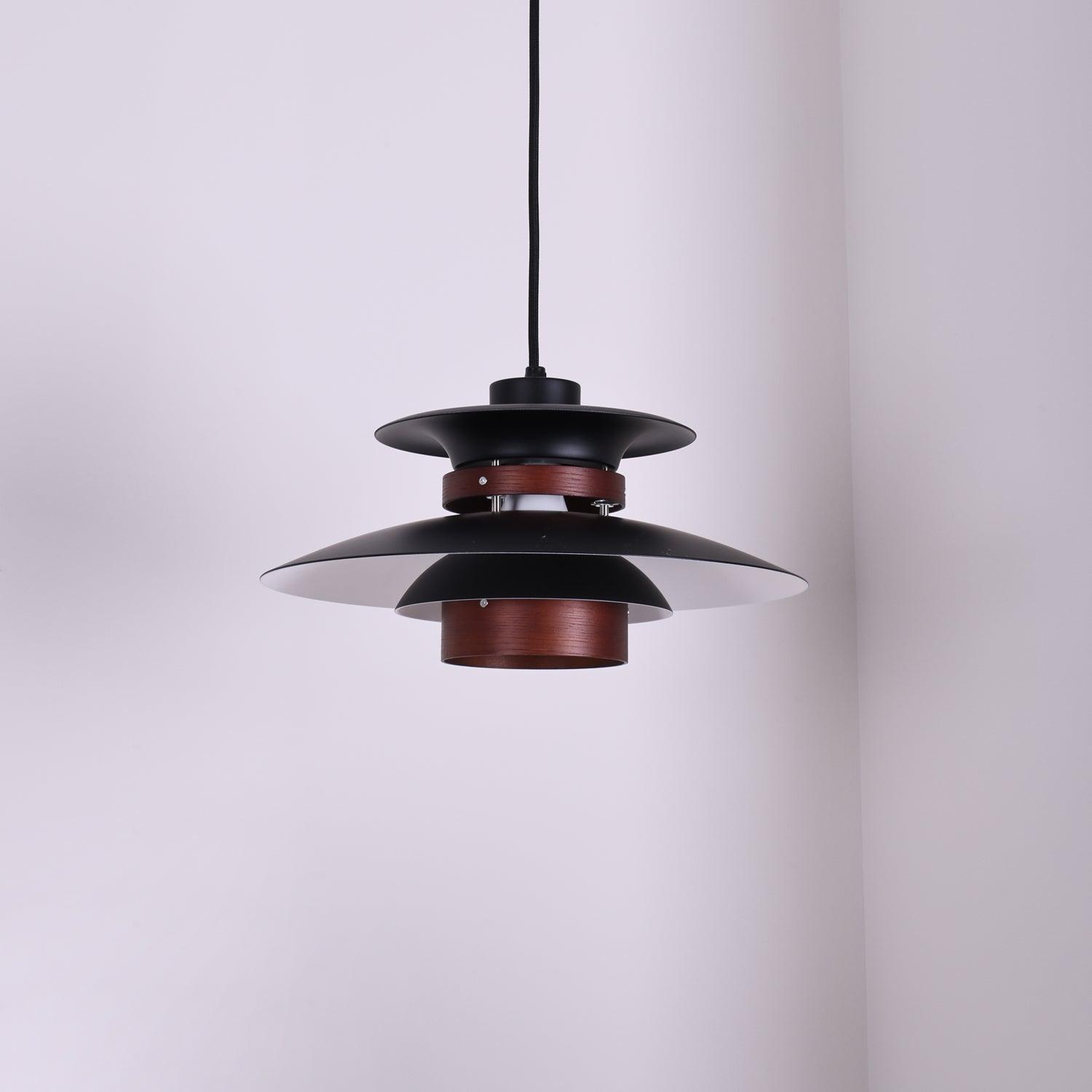 Sylelenne Wood Steel Pendant Lamp