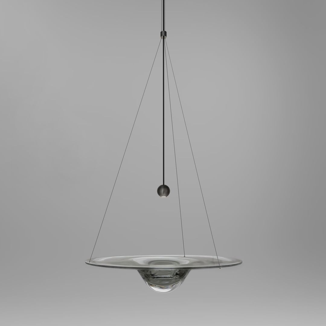 Aurivine Brass Minimalistic Pendant Light