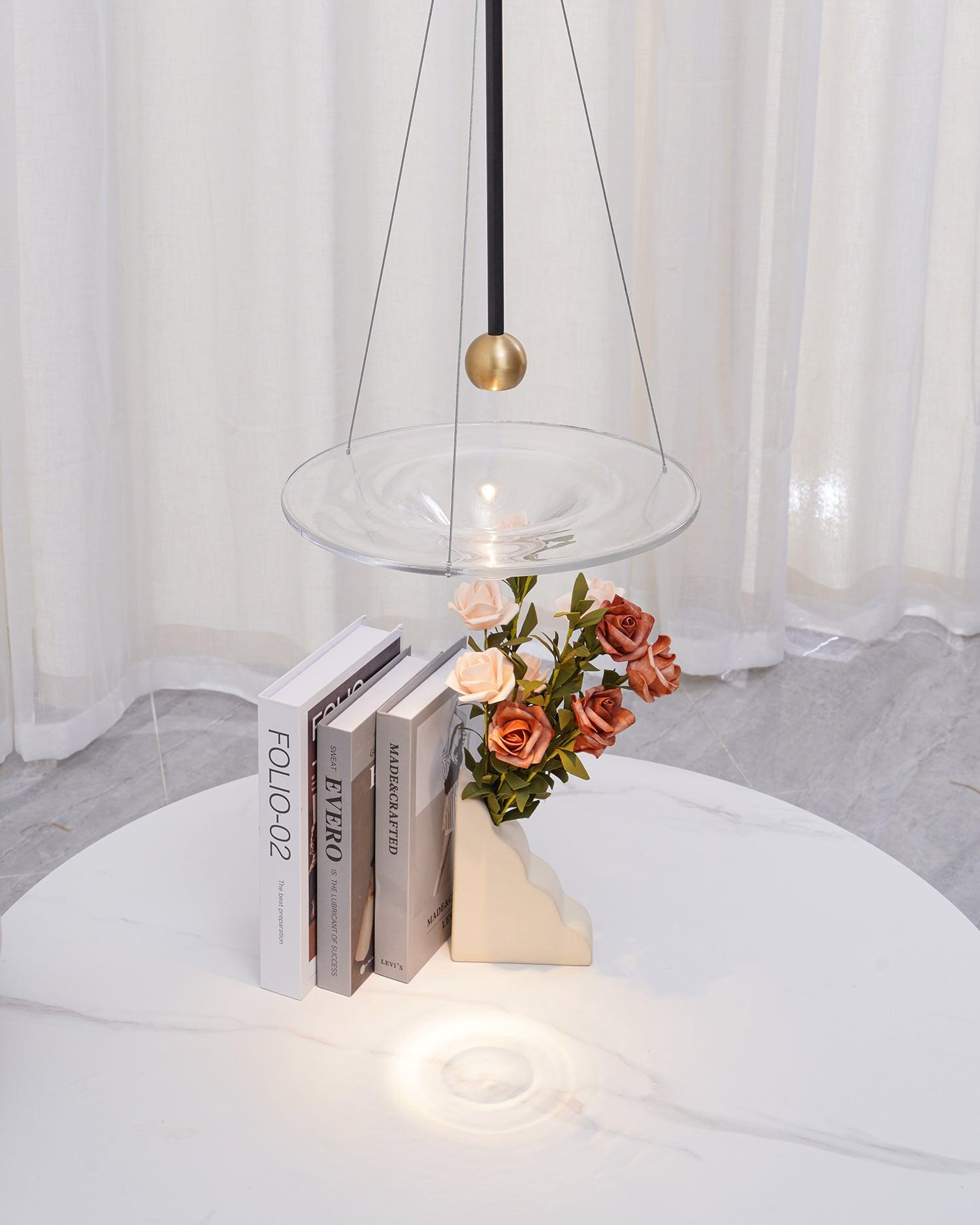 Aurivine Brass Minimalistic Pendant Light