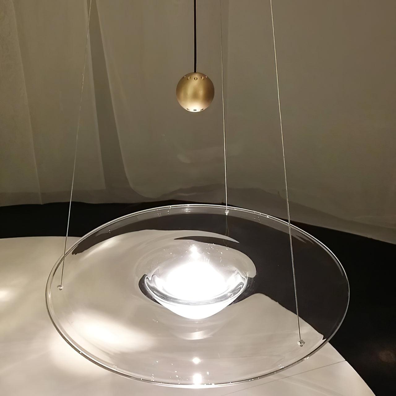 Aurivine Brass Minimalistic Pendant Light