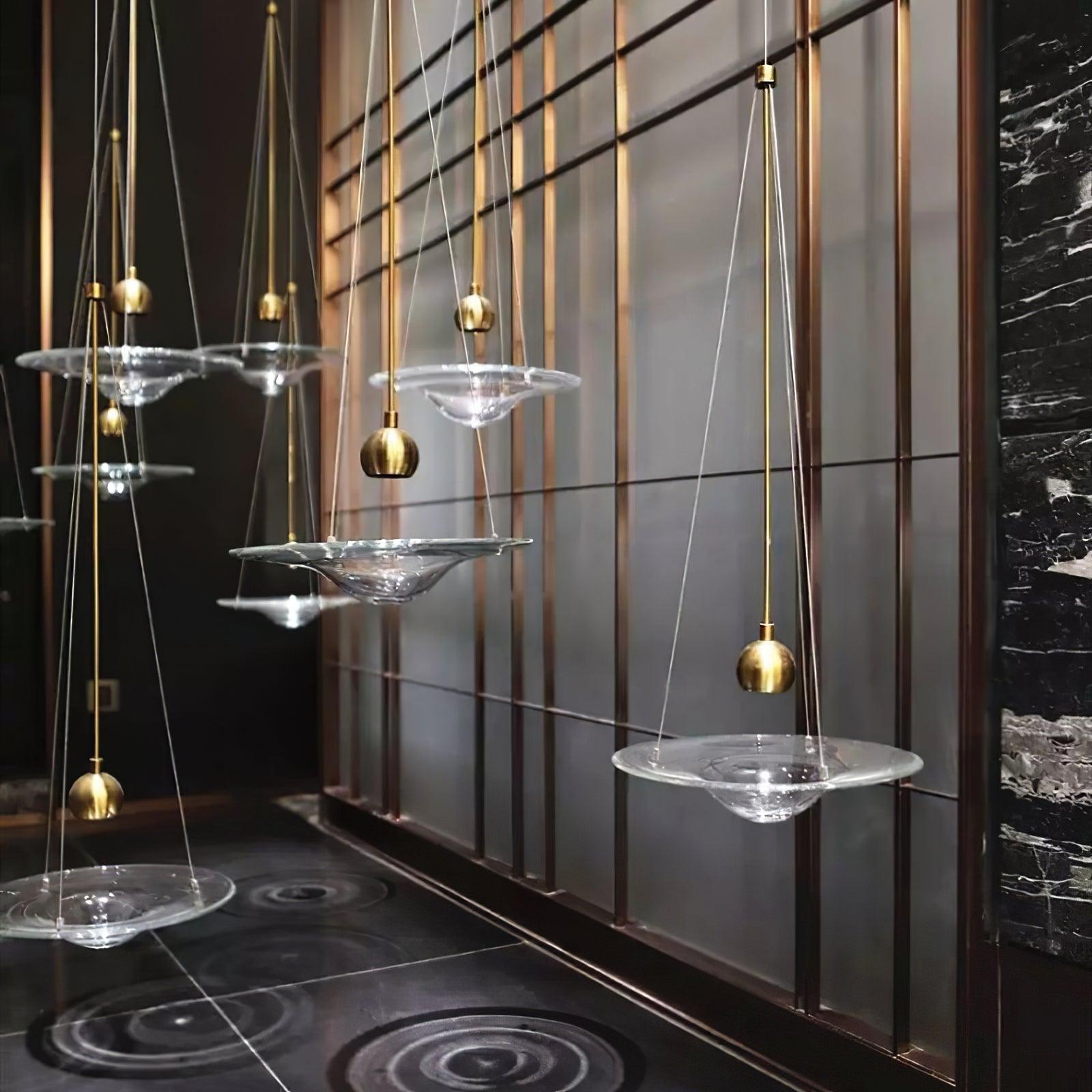 Aurivine Brass Minimalistic Pendant Light