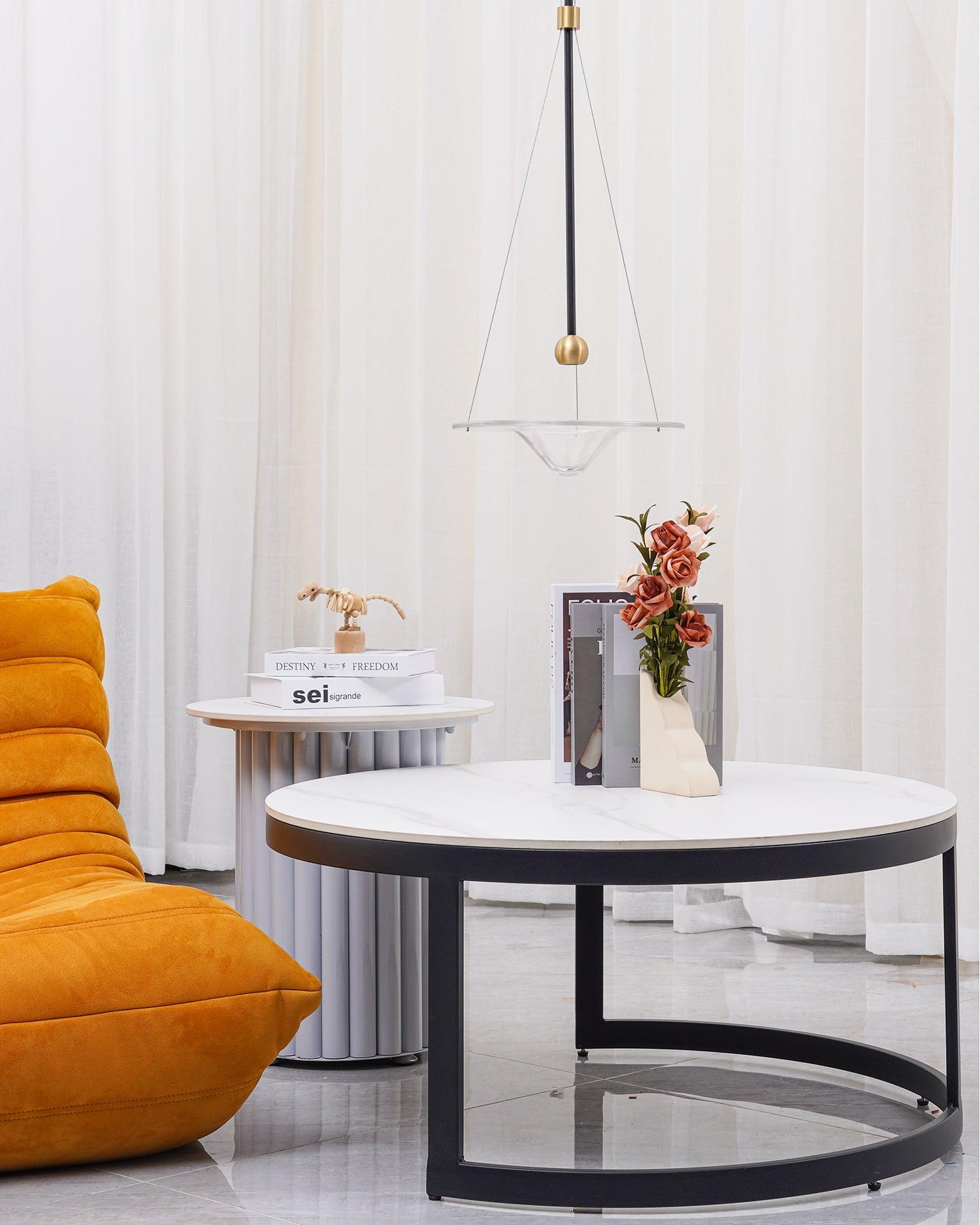 Aurivine Brass Minimalistic Pendant Light