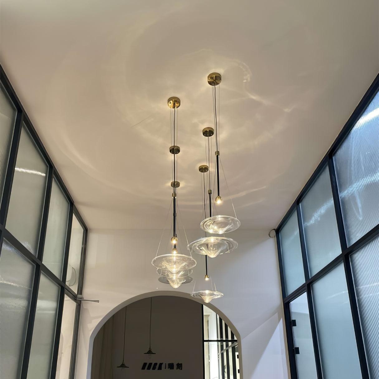 Aurivine Brass Minimalistic Pendant Light