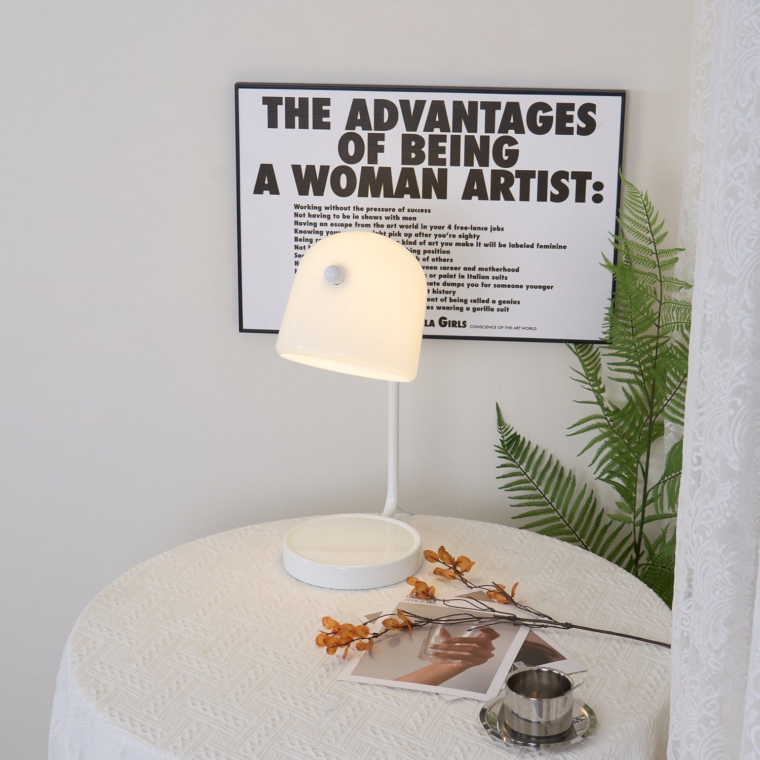 Caronel Modern Glass Table Light