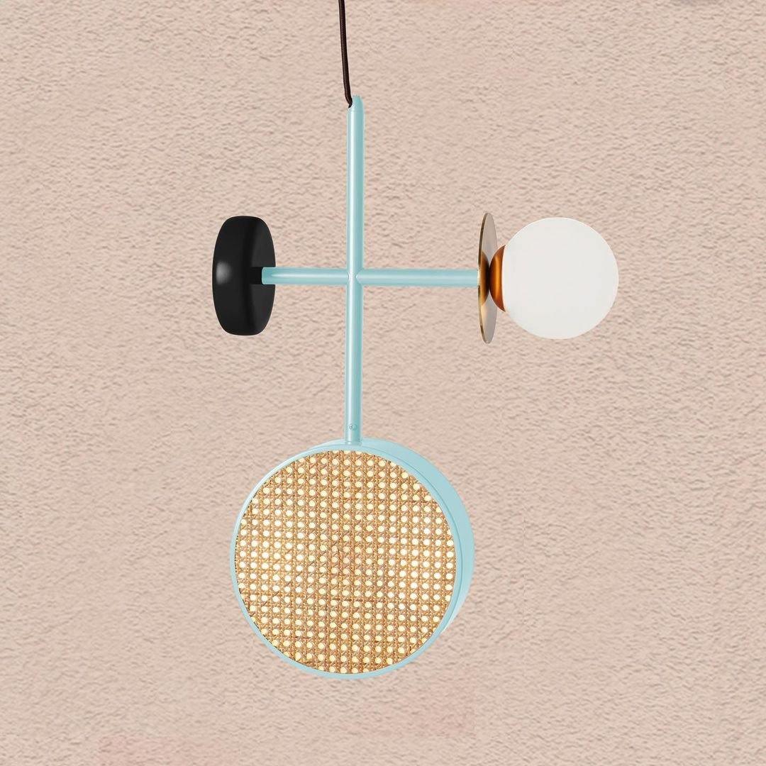 Daxl Vintage Glass Suspension Light