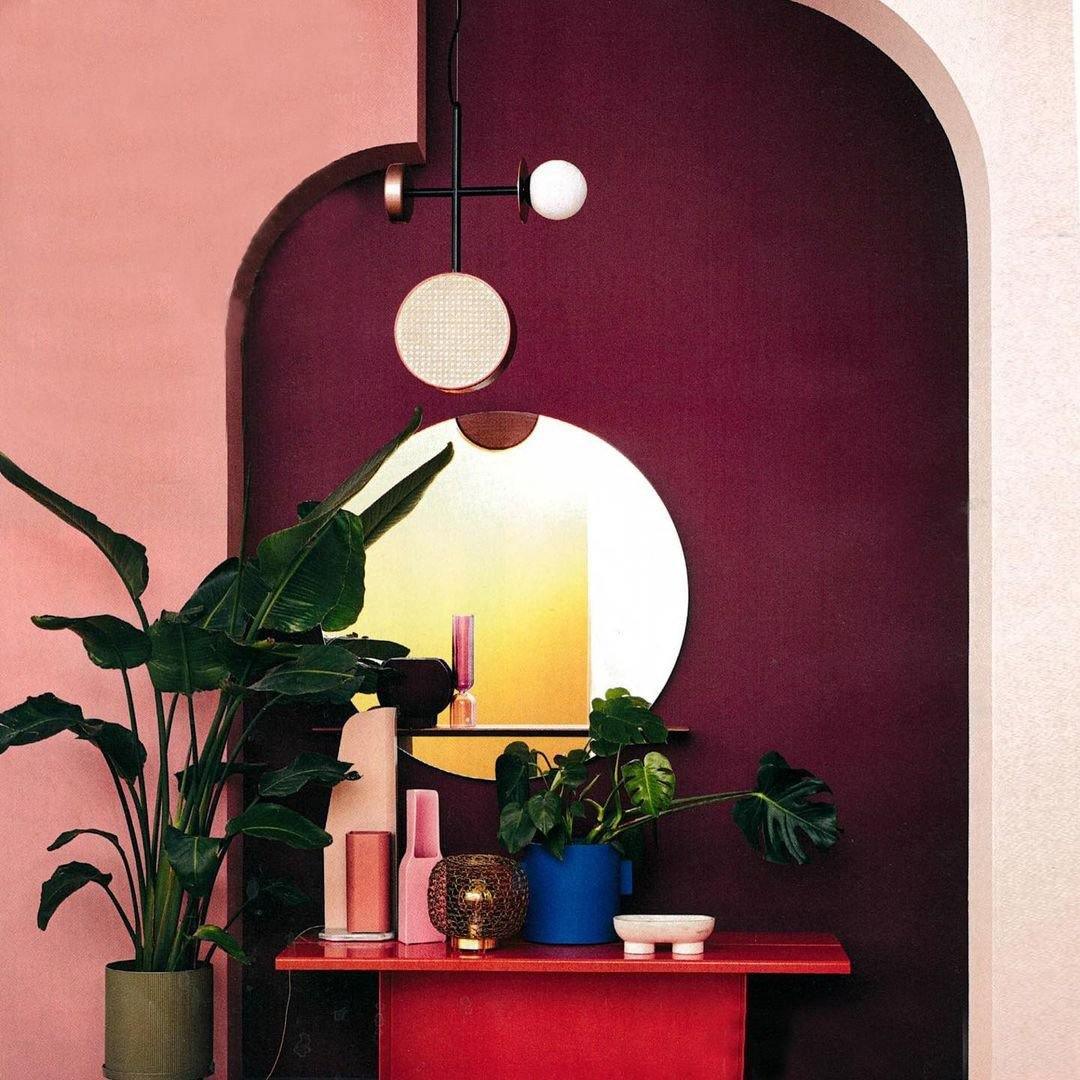 Daxl Vintage Glass Suspension Light
