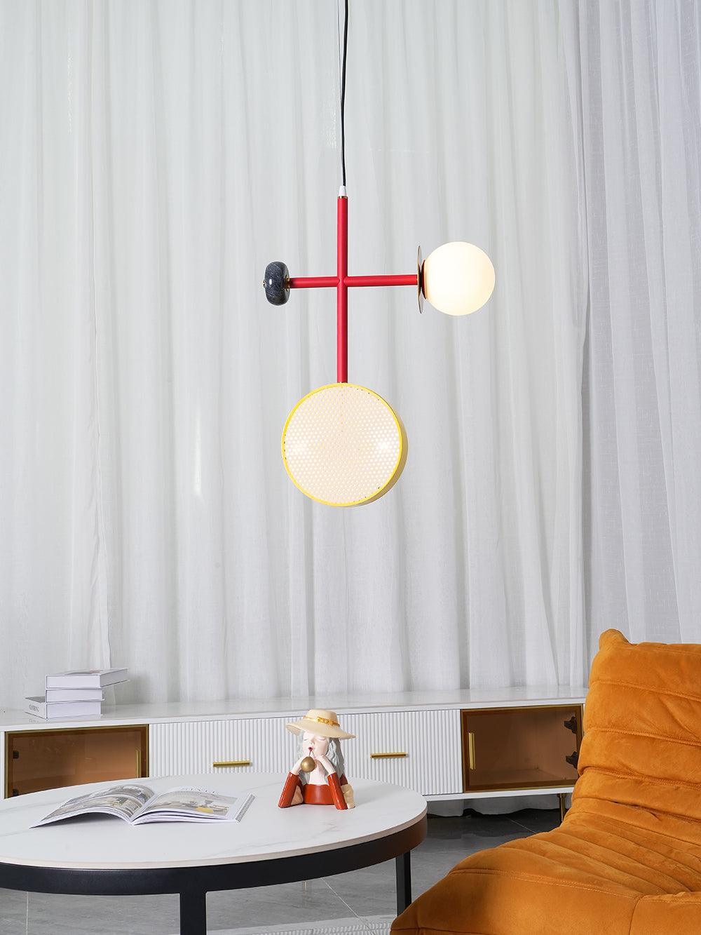 Daxl Vintage Glass Suspension Light