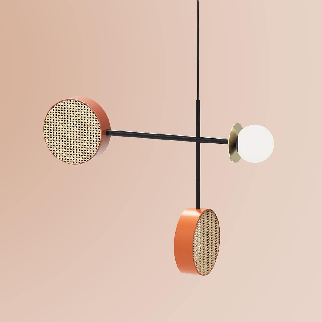 Daxl Vintage Glass Suspension Light