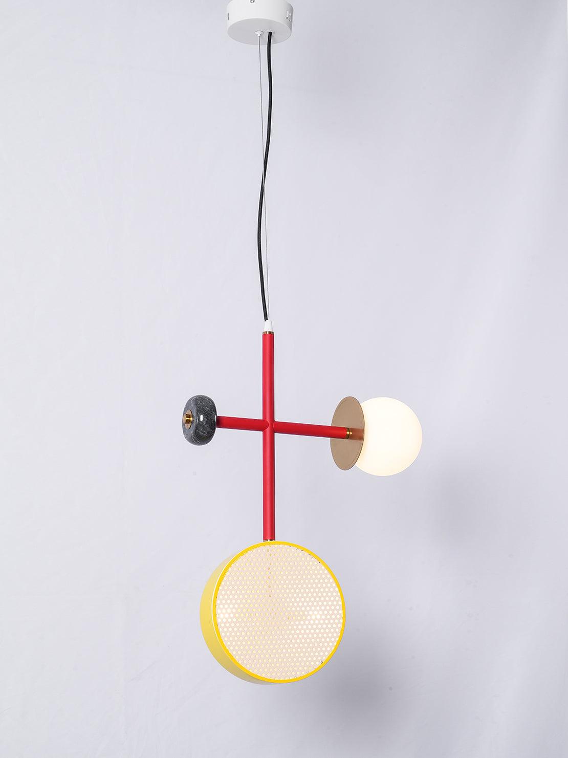 Daxl Vintage Glass Suspension Light